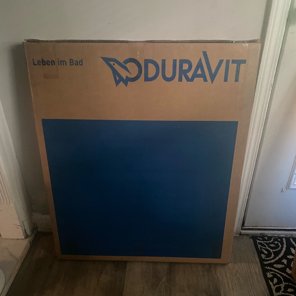 LED Mirror Duravit. Brand New. Cool addition to any household. Pretty cool style